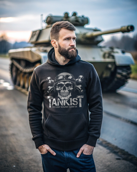 Худі чоловіче "Tankist" (чорний, олива, койот) 02557615-1 фото