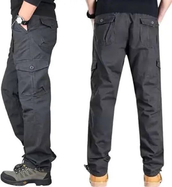 Літні Тактичні штани карго Combat X Cargo Сірий 04703-5XL фото