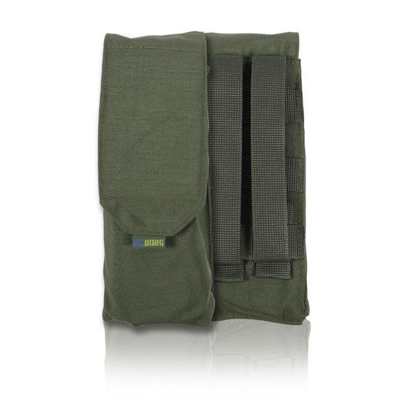 Тактичний підсумок під 2 магазина Kiborg GU Double Mag Pouch Khaki 4082 фото