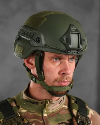 Балістичний шолом helmet олива РА5063 88193 фото