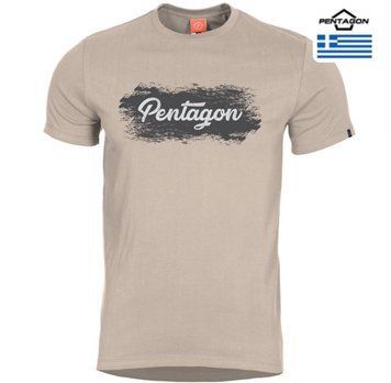 Футболка Pentagon Ageron Grunge Хакі 00332 фото