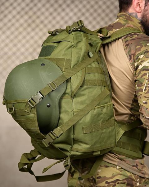 РЮКЗАК З ТРИМАЧЕМ ДЛЯ ШЛЕМУ BADGER OUTDOOR GUNNY 30Л РН3123 16766 фото