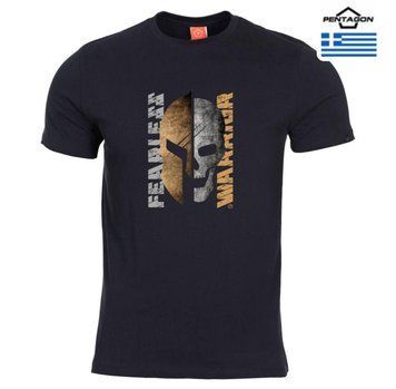 Футболка Pentagon Ageron Fearless Warrior Чорна 00331-XL фото