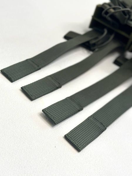 Подвійний Підсумок під магазин (2 ріжка) відкритий твердий 00806-О фото