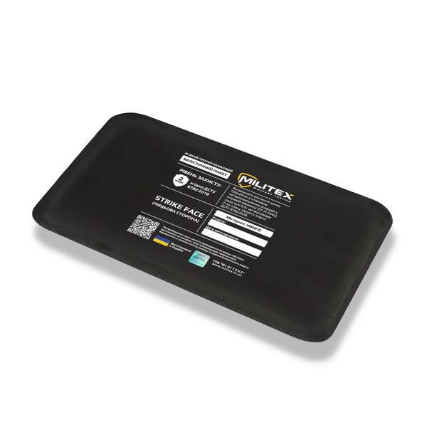 Баллистическая защита 2 класса для плитоноски Militex Pro Series (S-M) 25,5*14,3 см к камербанд, 1 шт. 115544-2-К фото