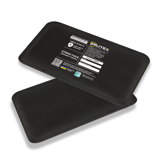 Баллистическая защита 2 класса для плитоноски Militex Pro Series (S-M) 25,5*14,3 см к камербанд, 1 шт. 115544-2-К фото