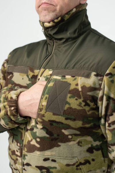Флісова Кофта МІКРОФЛІС мультикам Military 02593-60 фото