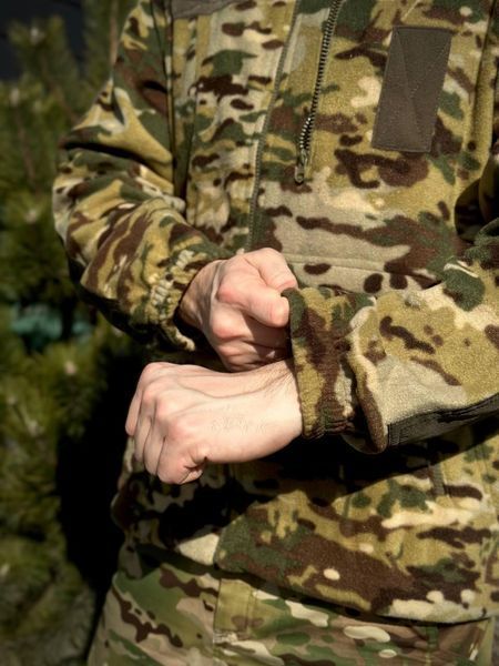Флісова Кофта МІКРОФЛІС мультикам Military 02593-60 фото
