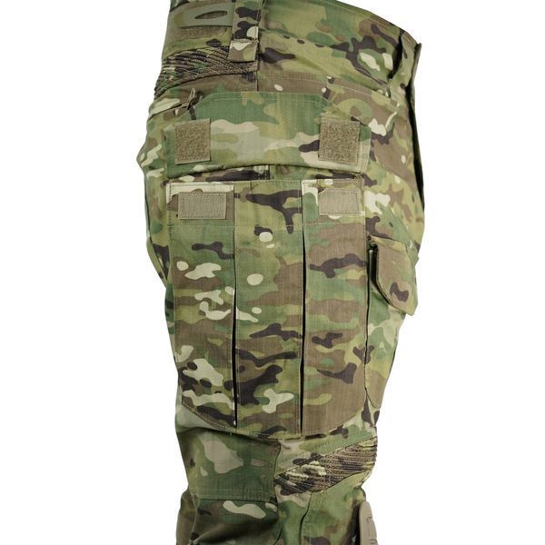 Штани з наколінниками Kalista Military Full-Pro ріп-стоп мультикам 1390-40 фото