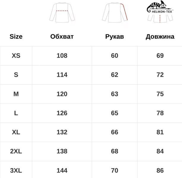 Флісова кофта Helikon Patriot Black 390 г/ M7) 04261-XXL фото