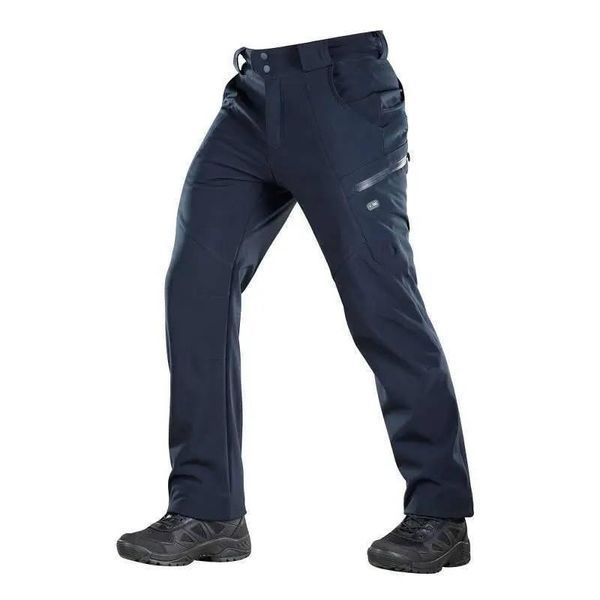 Штани тактичні зимові M-Tac Soft Shell Winter Dark Navy Blue 04175-XS фото