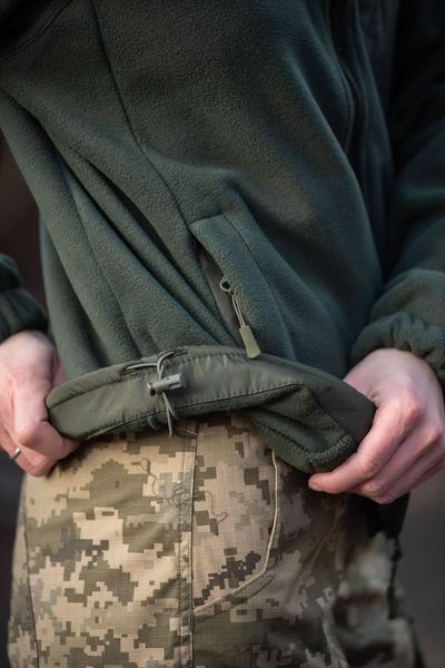 Кофта жіноча мікрофліс Olive R Military 00861-XXL фото