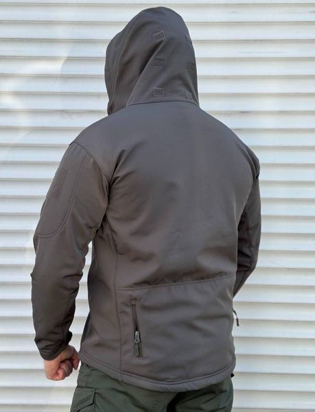 Куртка Soft Shell Tactical Series сірий 04493-4XL фото
