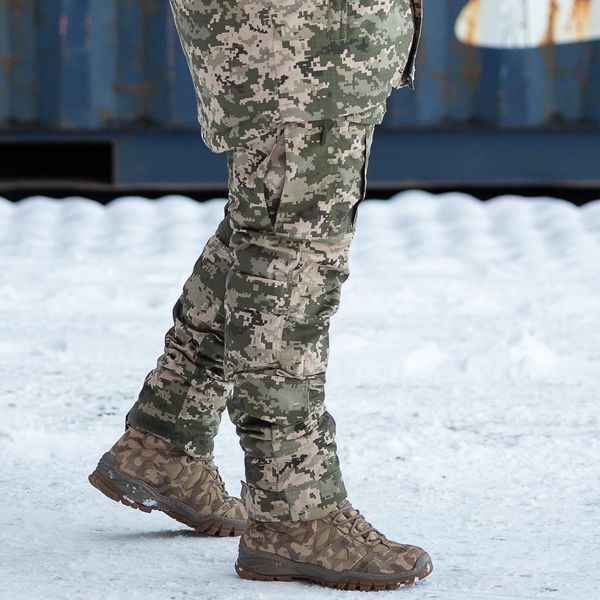 Штани Grifon Apex Gen 3 Tactic (ХРС-П) піксель ріп-стоп на флісі (р,46-58) 01248690 фото