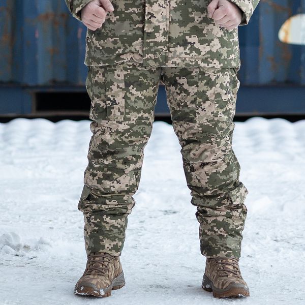 Штани Grifon Apex Gen 3 Tactic (ХРС-П) піксель ріп-стоп на флісі (р,46-58) 01248690 фото