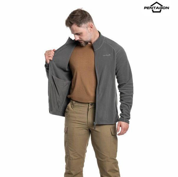 Кофта флісова Pentagon Arkos - Wolf Grey 03914-XXXL фото
