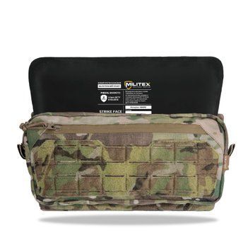 Подсумок под защиту живота Militex Мультикам из Cordura original USA (L) с баллистической защитой 2 класса 17043-2-К фото