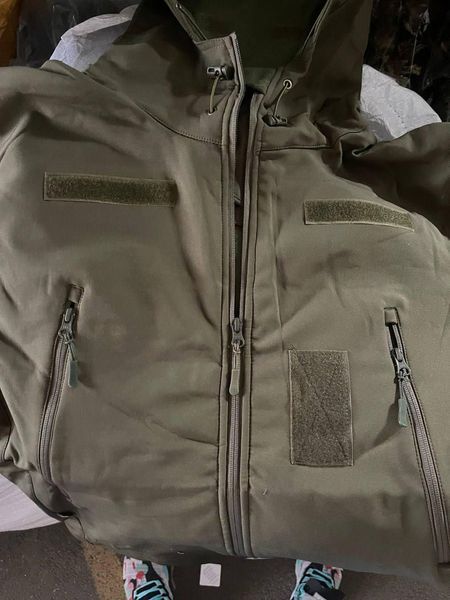 Куртка V&T SoftShell Olive. 01890-5XL фото