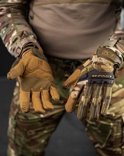 ПЕРЧАТКИ ТАКТИЧЕСКИЕ MECHANIX "M-PACT® MULTICAM GLOVES ВТ6422 56681 фото