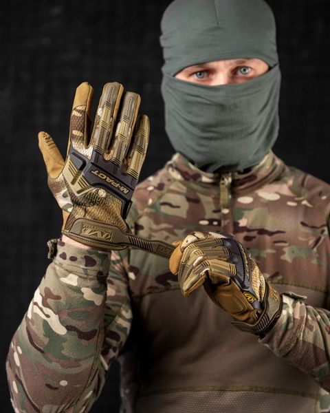 ПЕРЧАТКИ ТАКТИЧЕСКИЕ MECHANIX "M-PACT® MULTICAM GLOVES ВТ6422 56681 фото