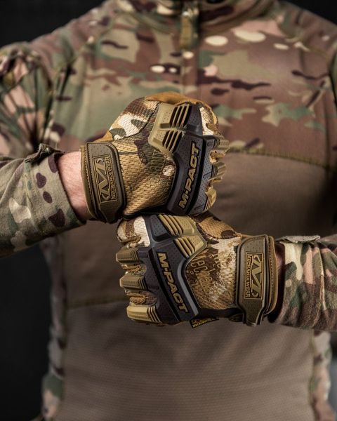 ПЕРЧАТКИ ТАКТИЧЕСКИЕ MECHANIX "M-PACT® MULTICAM GLOVES ВТ6422 56681 фото