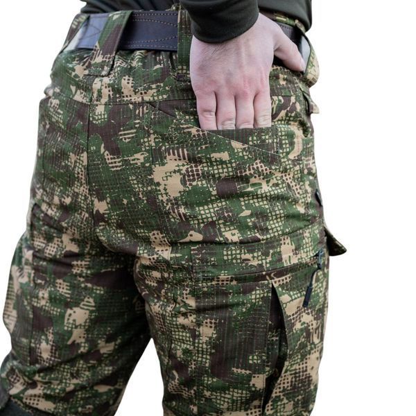 Штани на флісі (Apex) хижак 13 кишень (rip-stop)  01237712 фото