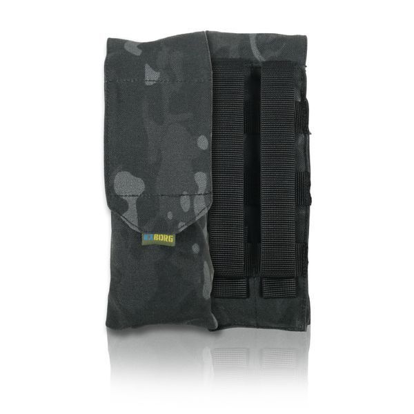 Подсумок под 2 магазина Kiborg GU Double Mag Pouch Черный мультикам 2305-0126-00 фото