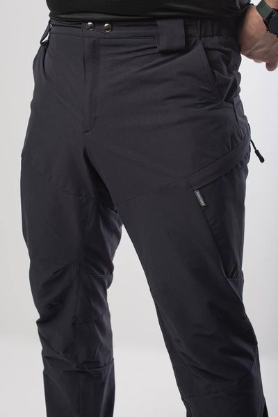 Штани поліція GECKON FLEX Military чорні 03765-3XL фото