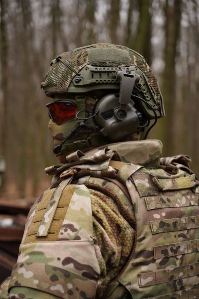 Захист шиї mod. 1 з балістичним захистом 2 клас Militex cordura USA Мультикам 17010-2-К фото