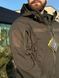 Військова куртка на флісі Soft Shell Military олива 02605 фото 8
