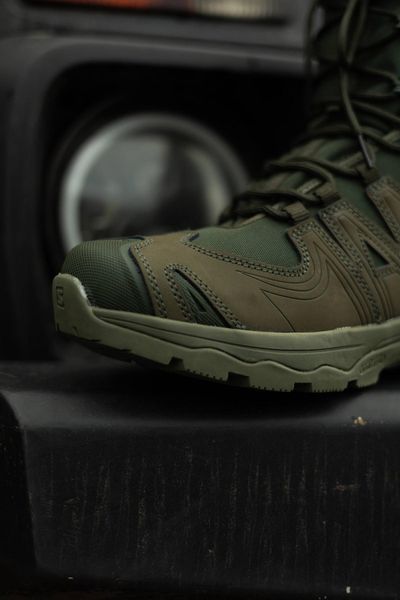 Берці Salomon Quest 4D Forces High GTX (Репліка) Олива 04305-46 фото