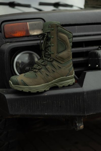 Берці Salomon Quest 4D Forces High GTX (Репліка) Олива 04305-40 фото