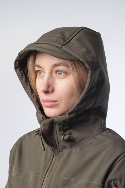 Куртка жіноча Олива Soft Shell Military Lady 04395-L фото