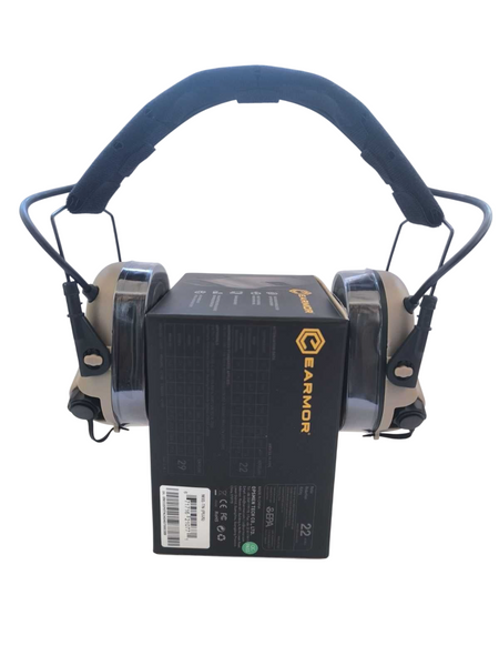 Тактичні навушники EARMOR M31 PLUS Койот 7164-К фото