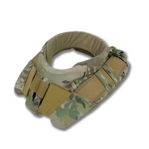 Захист шиї mod. 1 з балістичним пакетом Militex cordura USA Multicam 17010 фото