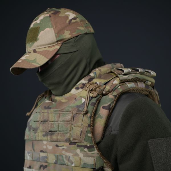 Защита шеи mod. 1 Kiborg с баллистической защитой 2 класс Militex Мультикам 17009-2-К фото