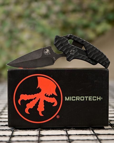 Ніж Microtech black ПП4739 93223 фото
