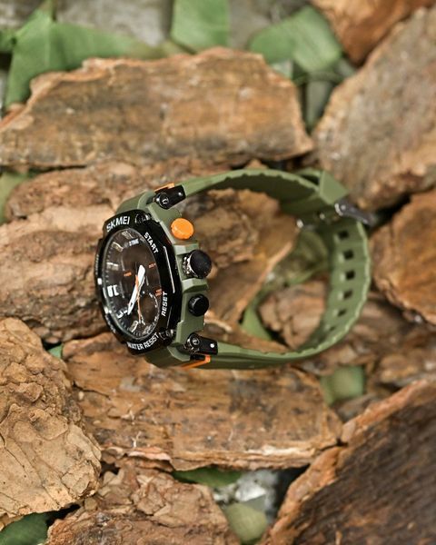 Часы Skmei oliva/black ДЛ6423 91753 фото