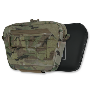Сумка-напашник с баллистической защитой 1 класса Militex XL Cordura original USA Мультикам 17034 фото