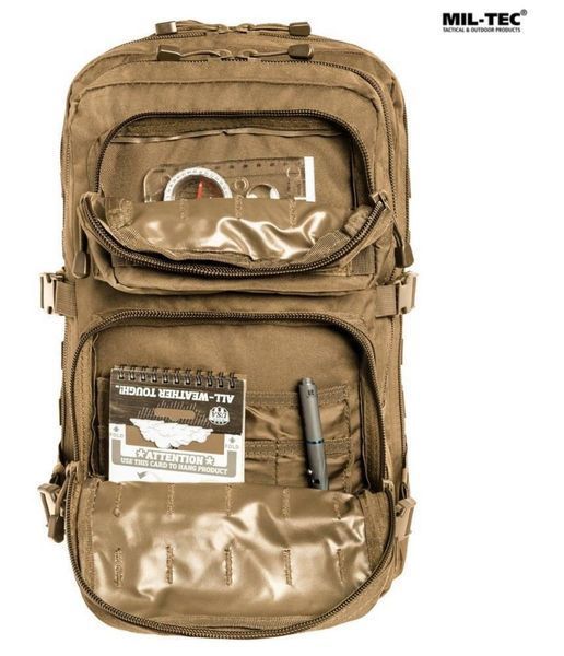 Тактичний рюкзак Mil-Tec Assault Pack Large 36 л 02647-O фото
