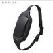 Оригінальна сумка&nbsp;слінг з однією лямкою Bange 7266 Чорна (BGS7266 Black) із захисним каркасом 04614 фото 2